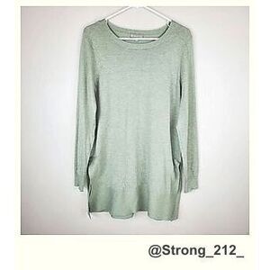 ✨⭐🎀🦋 Evolution By Cyrus Size M Green Long Sleeve Tunic 🌈🔥🦋💐